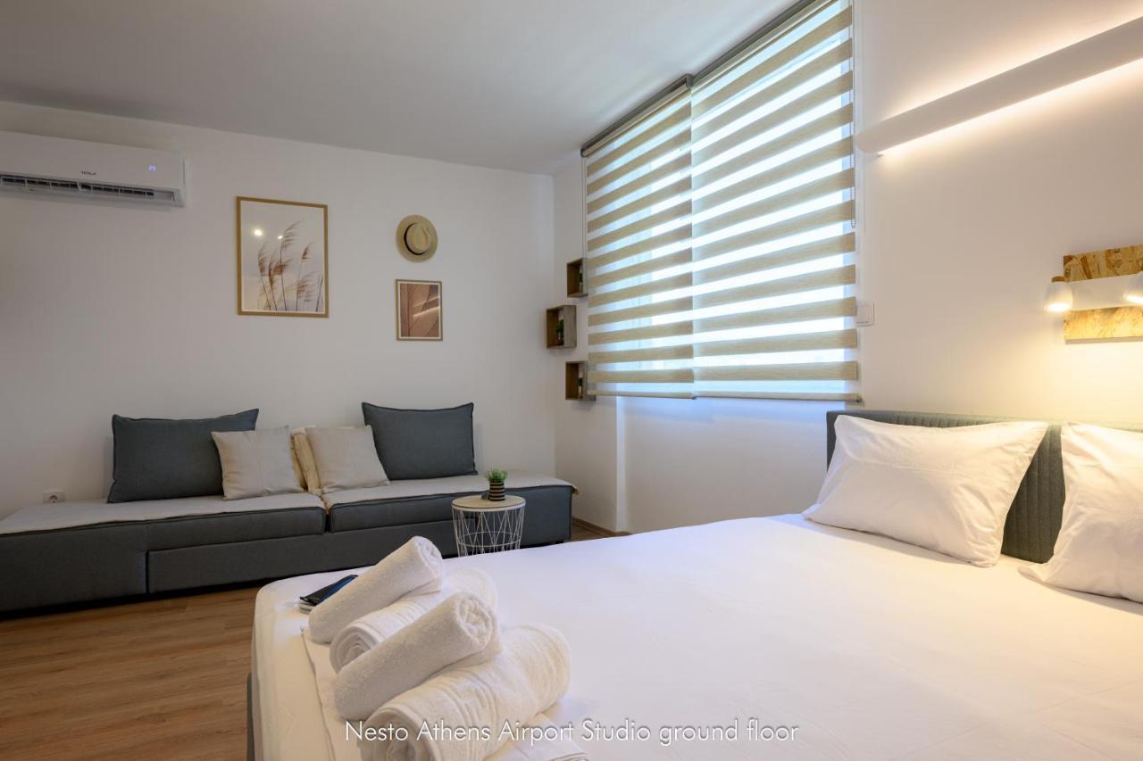 Apartmán Nesto Athens Airport Zen Spáta Exteriér fotografie
