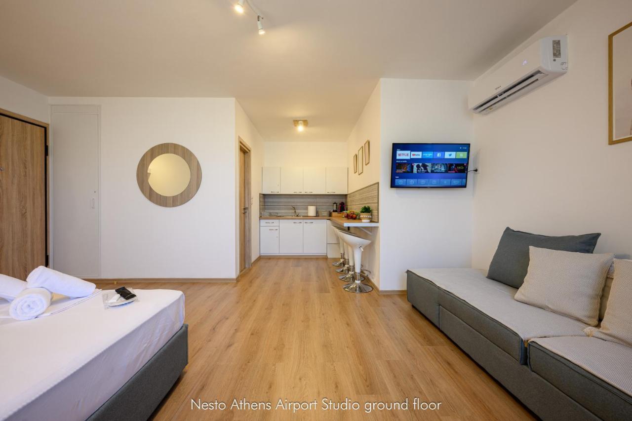Apartmán Nesto Athens Airport Zen Spáta Exteriér fotografie